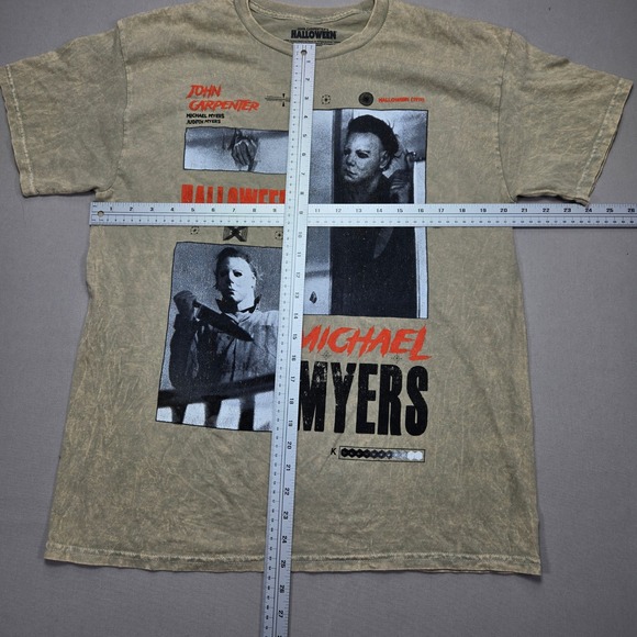Halloween Michael Myers Graphic T-Shirt Horror Movie‎ Tee Medium - Picture 4 of 4